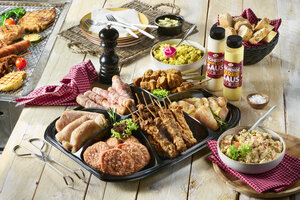Mixed Grill Barbecue arrangement